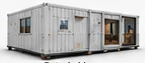 Folding container house